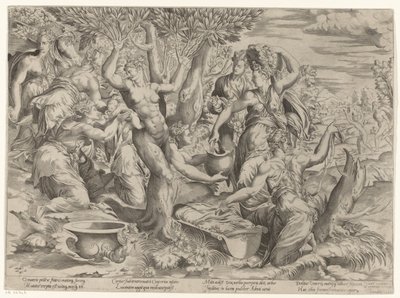 Fødsel av Adonis av Girolamo Fagiuoli (attributed to)