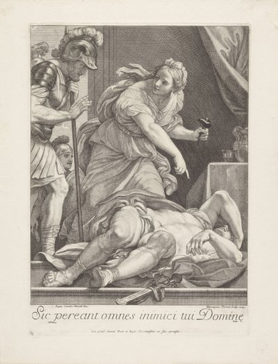 Jael viser Barak den drepte Sisera av Girolamo Ferroni