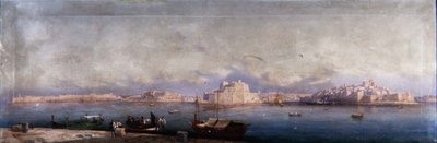 The Grand Harbour, Valletta av Girolamo Gianni
