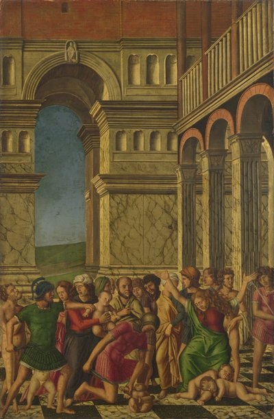 The Massacre of the Innocents, ca 1510-1520 av Girolamo Mocetto