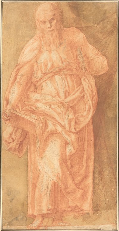 Saint Andrew av Girolamo Muziano