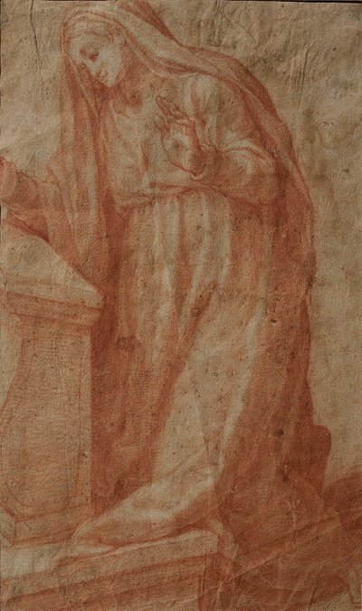 Den hellige Teresa av Avila. av Girolamo Siciolante da Sermoneta