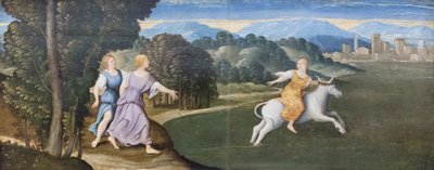Voldtekten av Europa av Girolamo da Santacroce