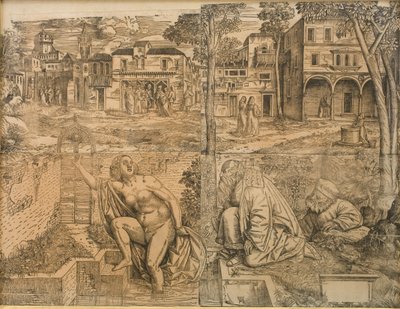 Susanne i badet av Girolamo da Treviso d.Y.