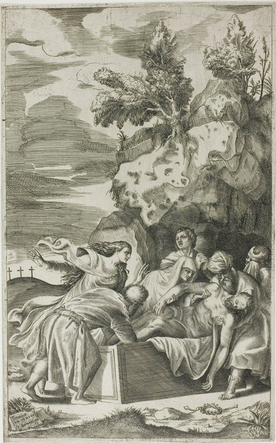 Gravleggingen av Giulio Bonasone