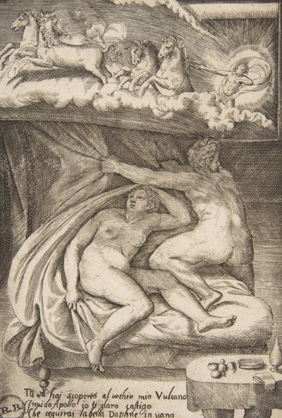 Venus og Mars oppdaget av Apollo, fra 