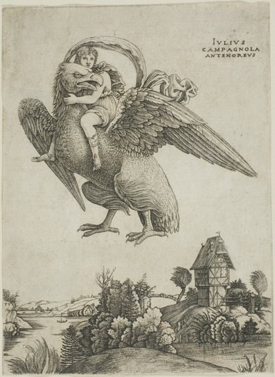 Ganymedes av Giulio Campagnola