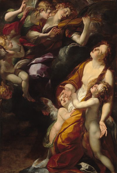 Magdalens ekstase av Giulio Cesare Procaccini