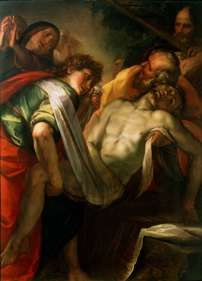 Kristi gravlegging, 1620-årene av Giulio Cesare Procaccini