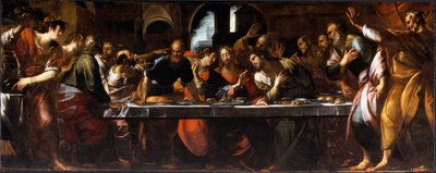 Den siste kveldsmat (olje på lerret, ca. 1618) av Giulio Cesare Procaccini