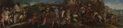 Angrepet på Cartagena, etter 1566 av Giulio Licinio