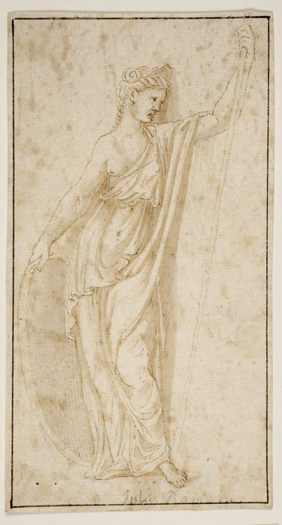 Athena av Giulio Romano