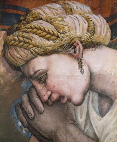 Hodet til en mor fra massakren på de uskyldige. av Giulio, Romano