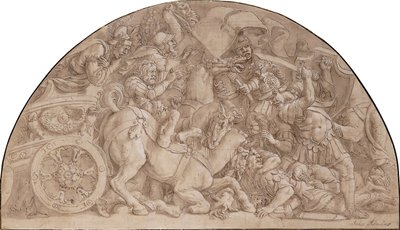 Slaget ved Horatii, av Giulio Romano