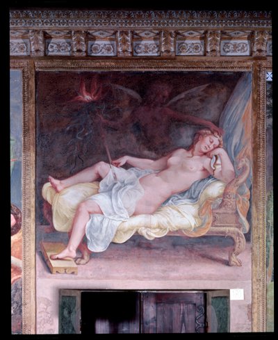 Drømmen om Hecuba av Giulio Romano
