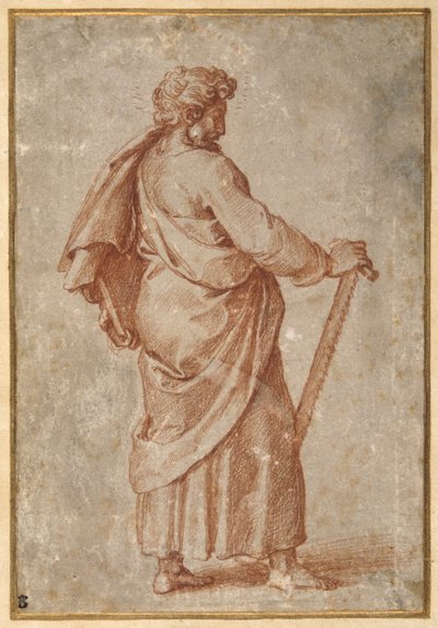 De tolv apostler: St. Simon av Giulio Romano