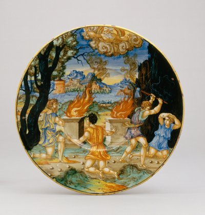 Tallerken av Giulio da Urbino