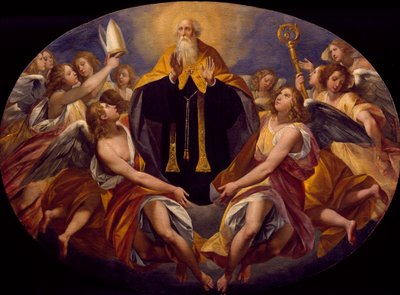St. Benedikt i herlighet av Giuseppe Cesari (1568-1640) av Giuseppe Cesari