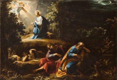 Kvalen i hagen (Kristus på Oljeberget) av Giuseppe Cesari