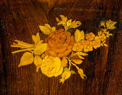 Bukett med blomster, detalj av innlegg fra bord av Giuseppe Maggiolini skole. Italia, slutten av 1700-tallet av Giuseppe (school of) Maggiolini
