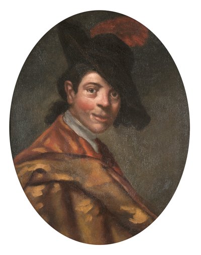 Portrett av en mann av Giuseppe 1655-1743 Ghislandi