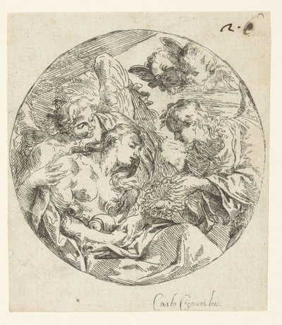 Maria Magdalenas død av Giuseppe Antonio Caccioli