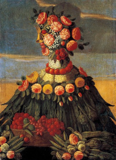 Vårmaleri av verkstedet av Giuseppe Arcimboldo (Arcimboldi av Giuseppe Arcimboldo
