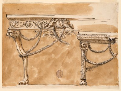 Konsolltabeller av Giuseppe Barberi