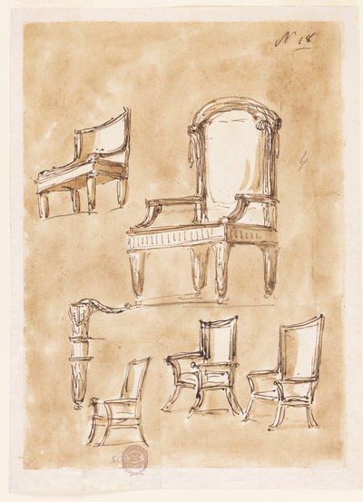 Design for stoler av Giuseppe Barberi