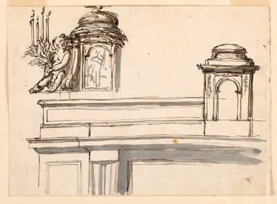 Design for en alter Mensa av Giuseppe Barberi