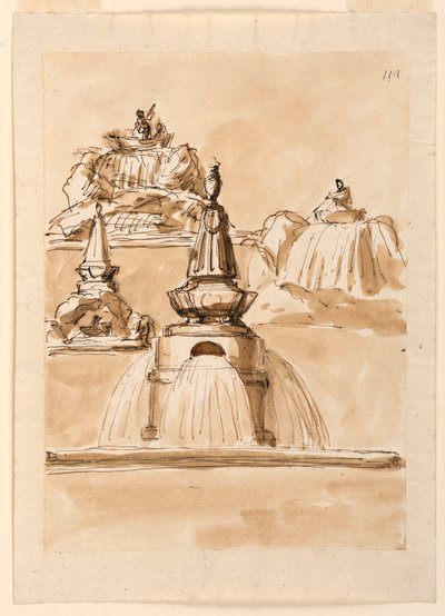Fontener av Giuseppe Barberi