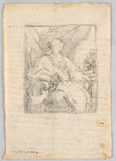 Portrettskisse av Giuseppe Barberi