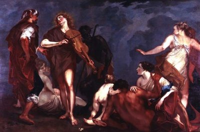 Apollo og Marsyas av Giuseppe Bazzani