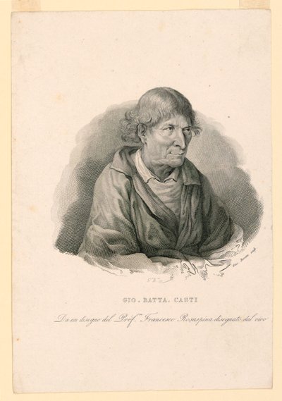 Portrett av Giovanni Battista Casti (1721-1803) av Giuseppe Beretta