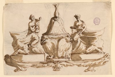 Design for an Inkstand   1260296   no       norwegian Successfully Translated  Original: Honderd ontwerpen - deel drie Zuan hyakudai - san (title on object) Translat: Honderd ontwerpen - deel drie Zuan hyakudai - san (title on object) 1364420 no norwegian  av Giuseppe Bernardino Bison