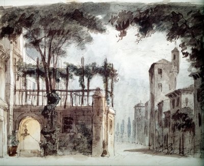 Dekor av "" Rigoletto"" av Giuseppe Verdi av Giuseppe Bertoja