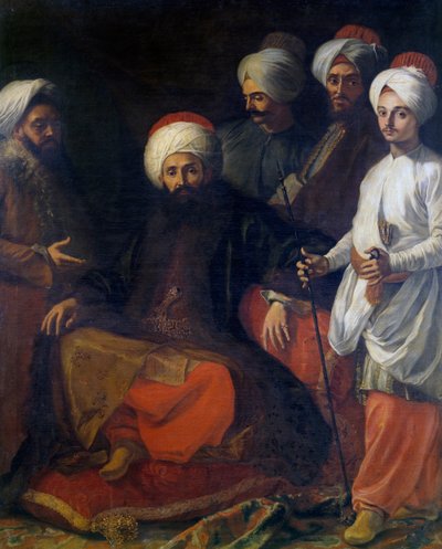 Tyrkias ambassade i 1741 (maleri) av Giuseppe Bonito