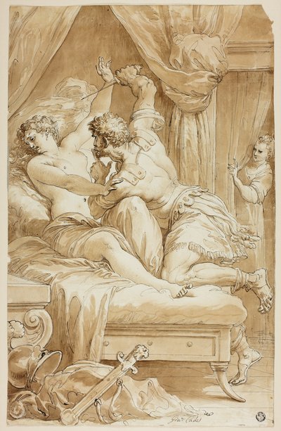Voldtekt av Lucretia av Giuseppe Cades