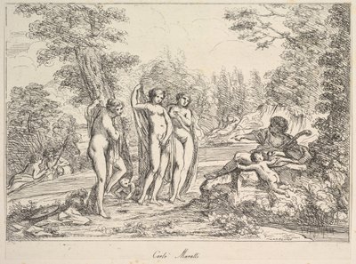 Dommen av Paris, 1740-1802. av Giuseppe Canale