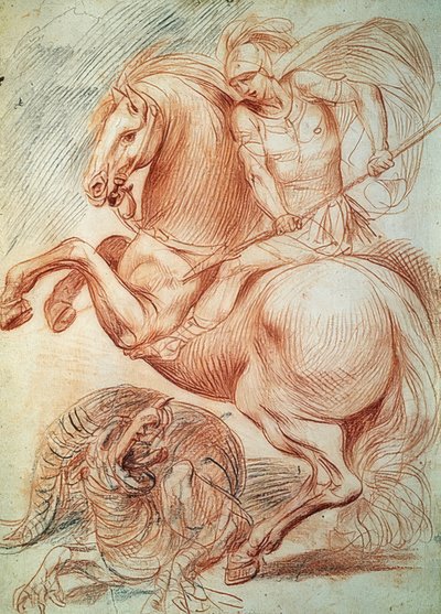 Dragemiraklet til St. George av Giuseppe Cesari