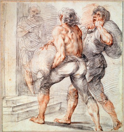 Studie av skatteoppkrevere, 1591-1593. av Giuseppe Cesari