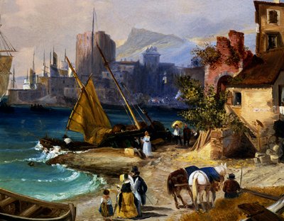 Normandie landsby av Giuseppe Comella