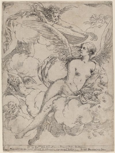 Flora og Merkur av Giuseppe Diamantini