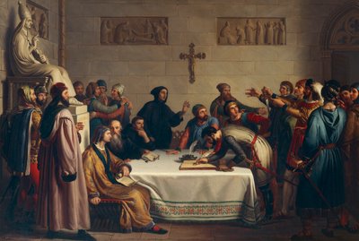 Pontidas ed, 7. april av Giuseppe Diotti