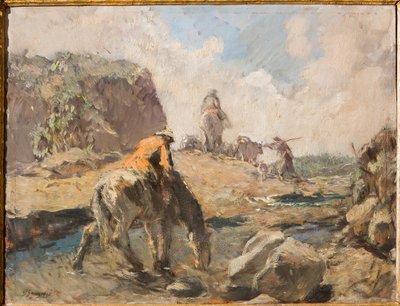 Ford (olje på kryssfiner) av Giuseppe Graziosi