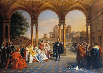 Torquato Tasso i retten til House of Este av Giuseppe Mancinelli