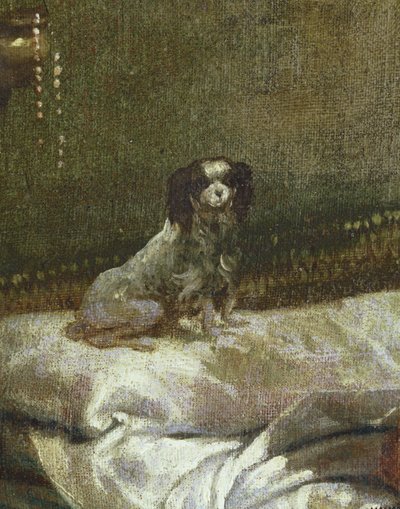 Kvinnen med loppen - Kvinne med loppe … av Giuseppe Maria (1665-1747) Crespi