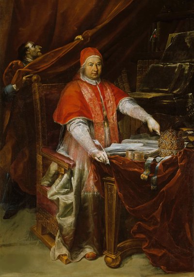 Portrett av pave Benedikt XIV 1675-1758, 1740. av Giuseppe Maria Crespi