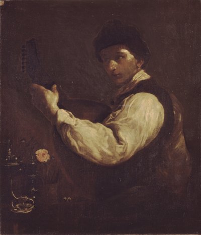 Lutespilleren av Giuseppe Maria Crespi