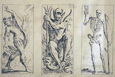 Tarotkort fra 1600-tallet av Giuseppe Maria Mitelli av Giuseppe Maria Mitelli